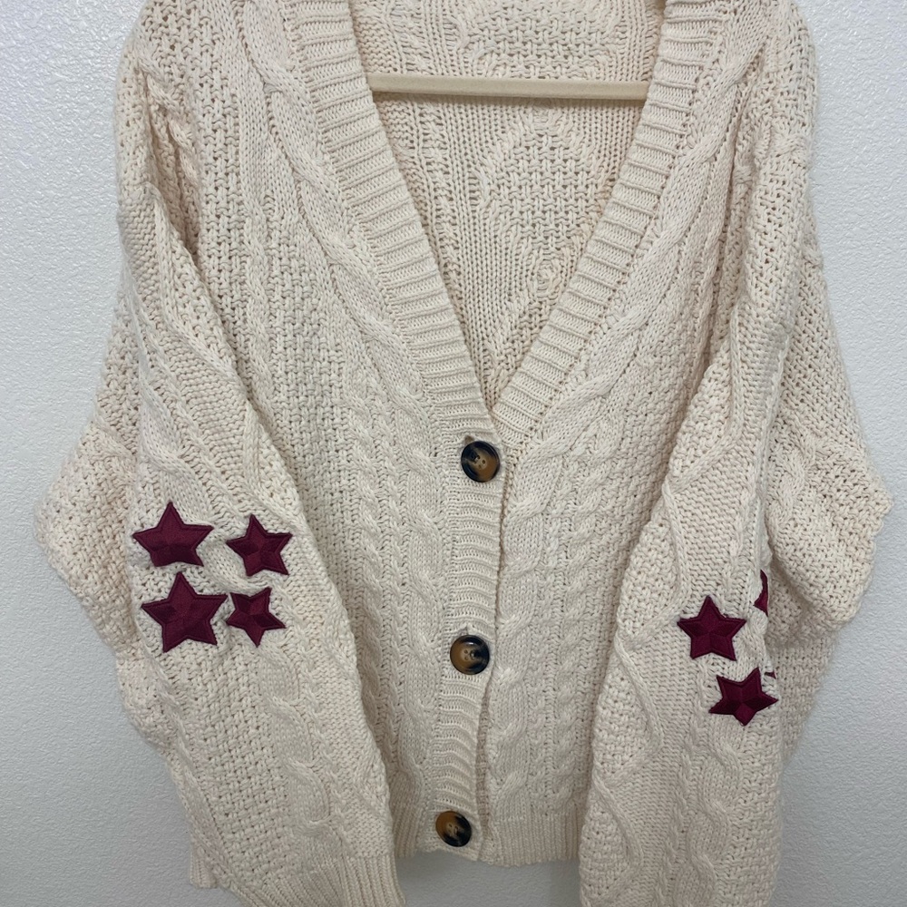 Taylor Swift Red Cardigan in Size M/L